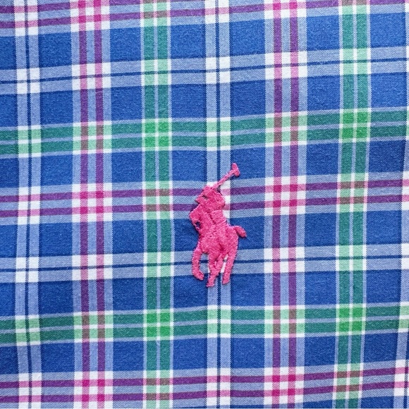 Polo Ralph Lauren Plaid Button Down Shirt | LARGE - Picture 8 of 13